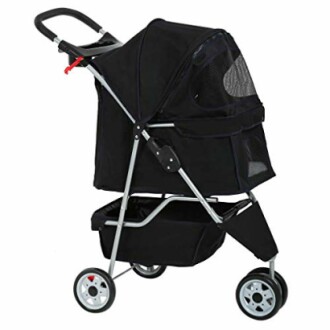 BestPet 3 Wheels Pet Stroller Dog Cat Cage Jogger Stroller Review