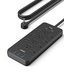 Surge Protector Power Strip (2100J) Review - Anker 12 Outlets with 1 USB C and 2 USB Ports